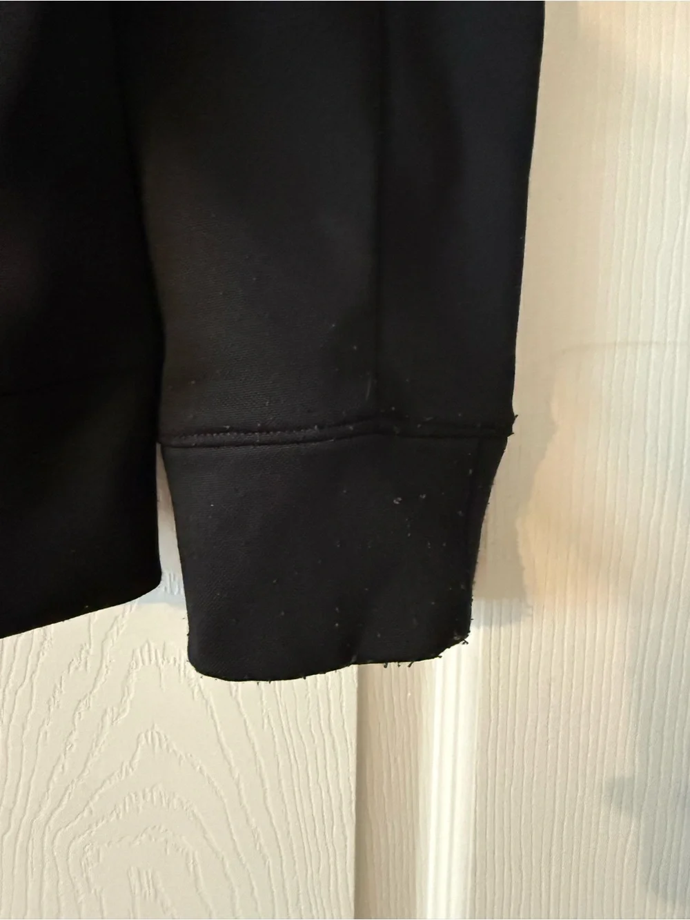Nike Kids Black Hooded Full-Zip Jacket with White Logo